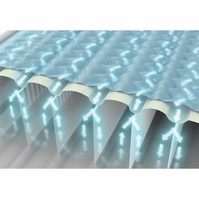 Надуваем матрак за с табла и вградена помпа 236x152x46cm