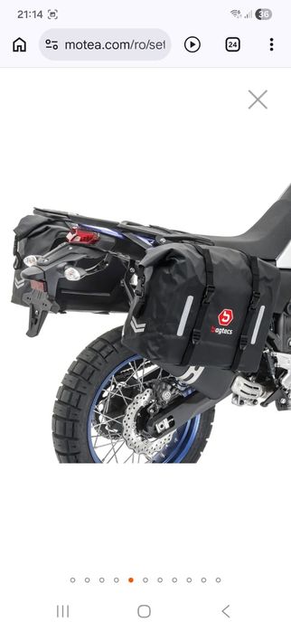 Set suporti și genți laterale Yamaha Tenere 700