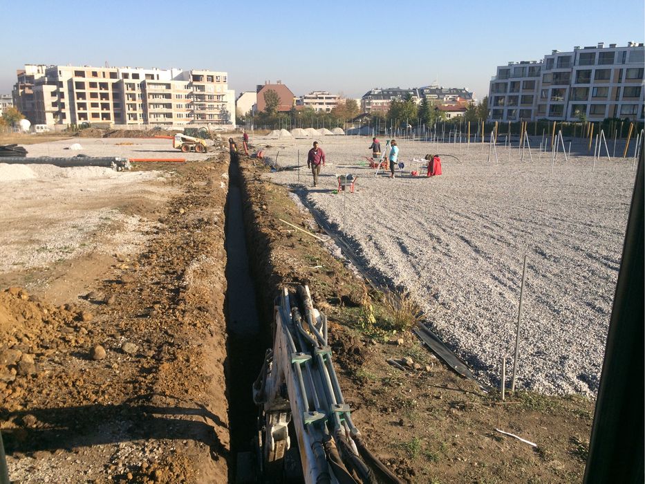 Услуги с мини багер 3т с чук, кофи 23,30,60,100мм, самосвал