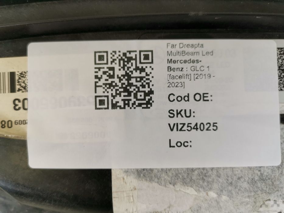 Фар Дясно Мултибийм Лед Мерцедес-Бенц ГЛЦ 1 [фейслифт] / Mercedes-Benz