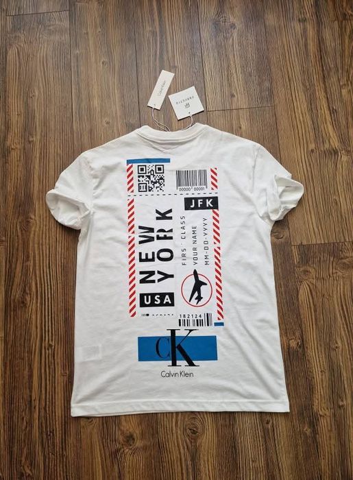 Страхотна мъжка тениска CALVIN KLEIN размер S M L XL 2XL