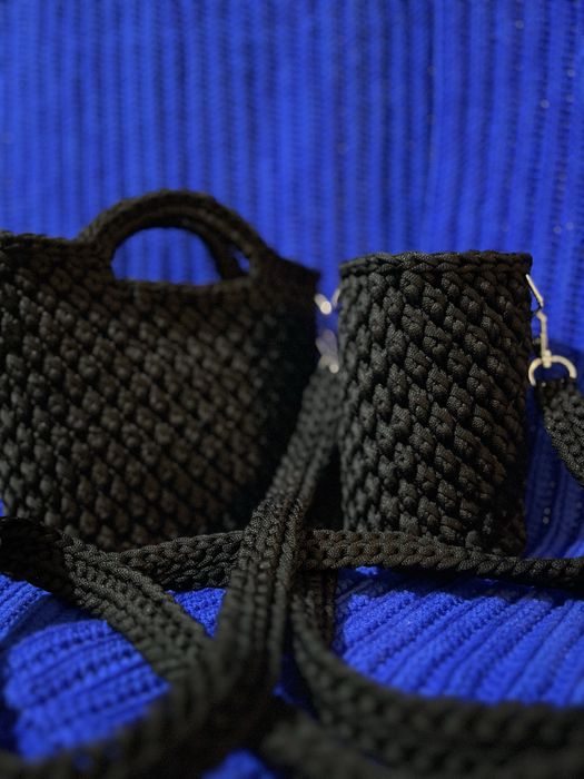 Вязаные сумки ручной работы