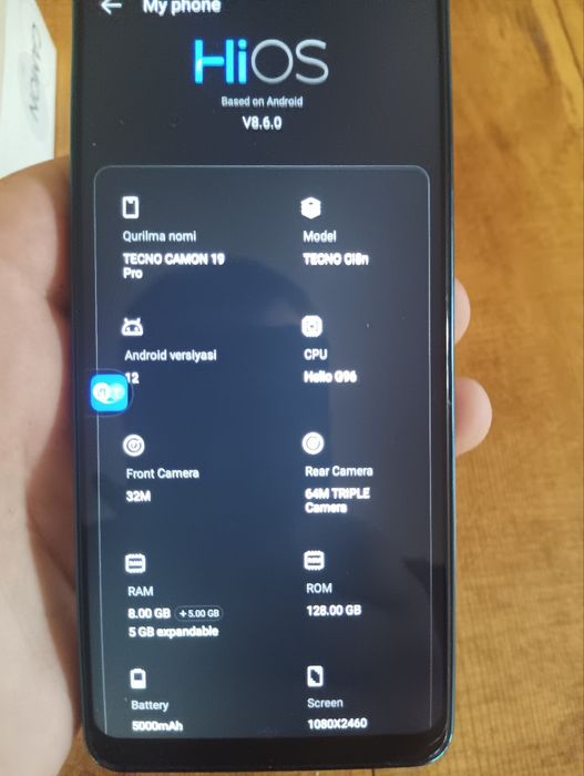 Tecno camon 19 pro