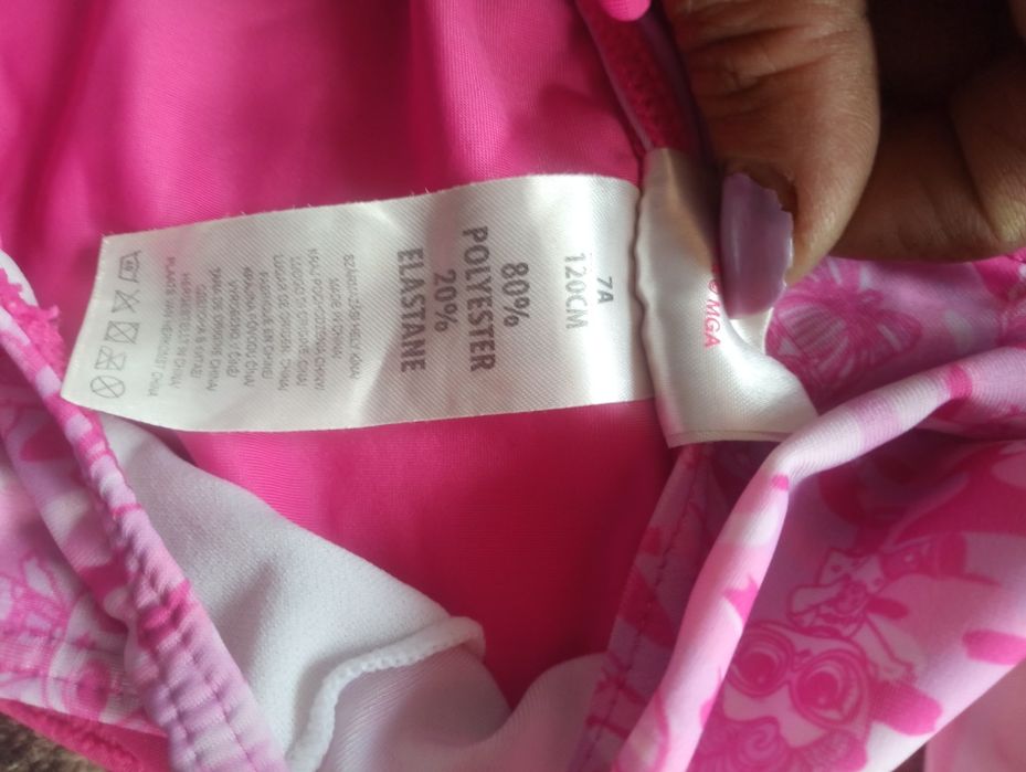 Costum de baie pentru fetițe Lol 7 ani 120cm