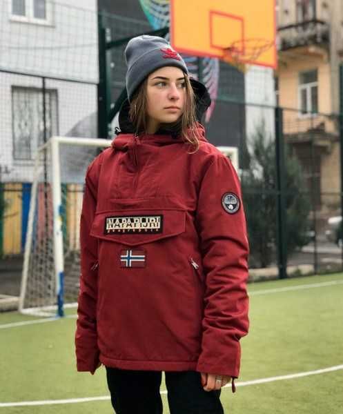 NAPAPIJRI Rainforest Анорак Куртка - Winter Зеленая S размер Доставка