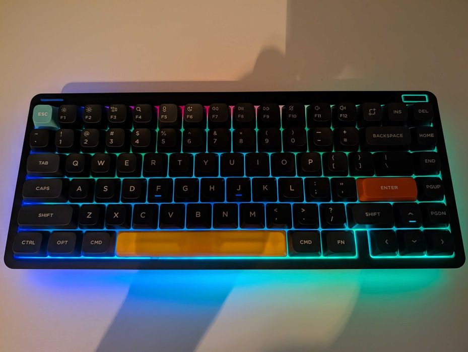 Tastatura mecanica NuPhy Halo75 V2 wireless, switch Mint, ca noua