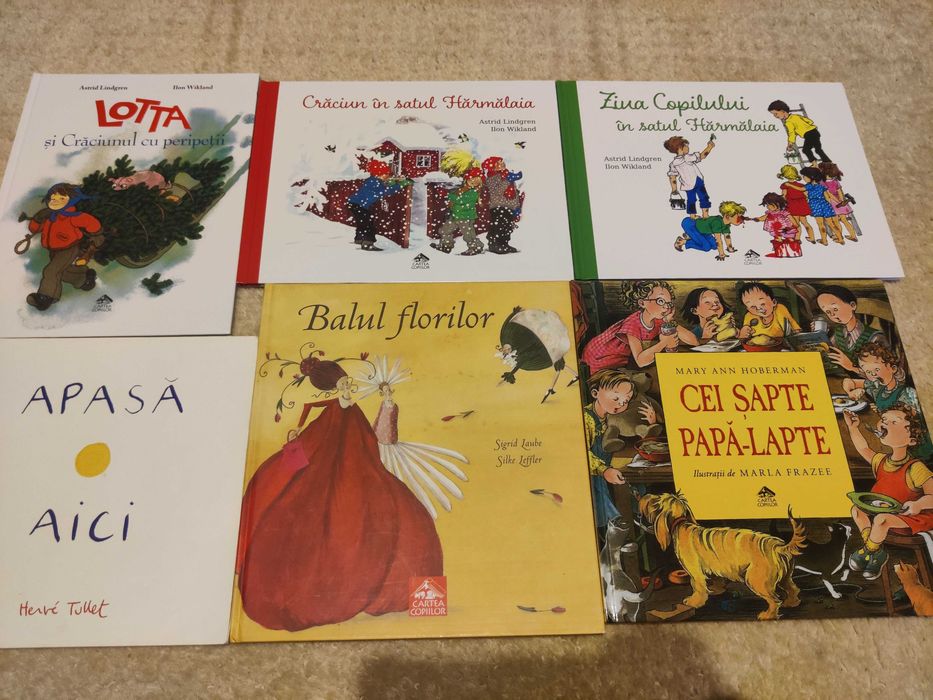 Carti pentru copii– stare foarte buna/ ca noi