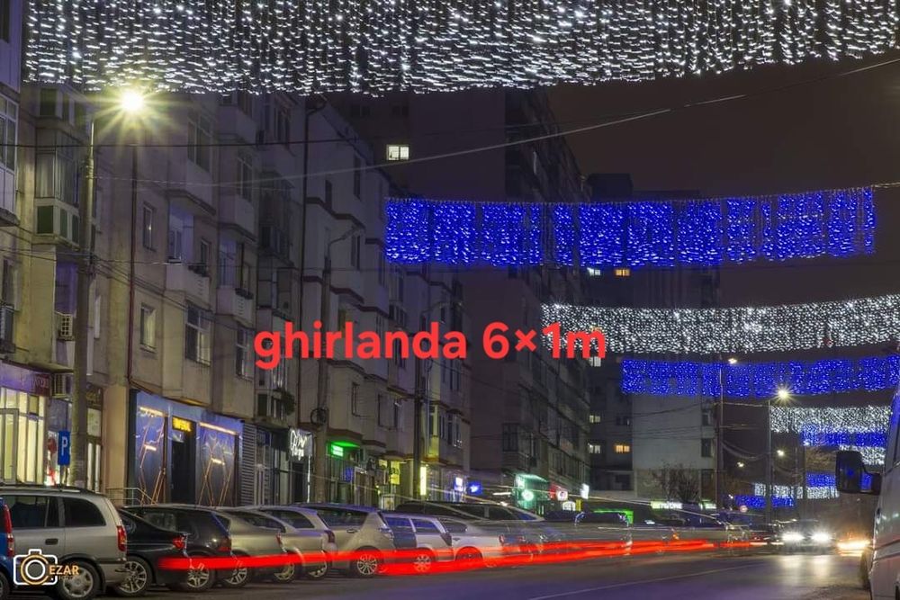 Ghirlande luminoasta transport in toata tara