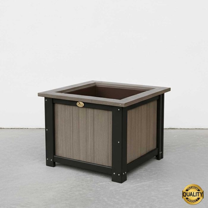 Деревянные кашпо