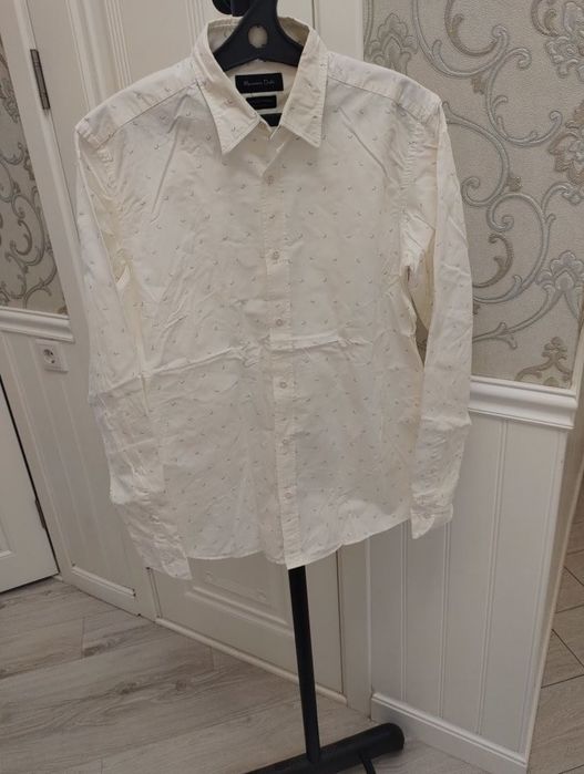 Massimo Dutti Ру-башка х-лопок 100% Finest Fabric. Премиум.