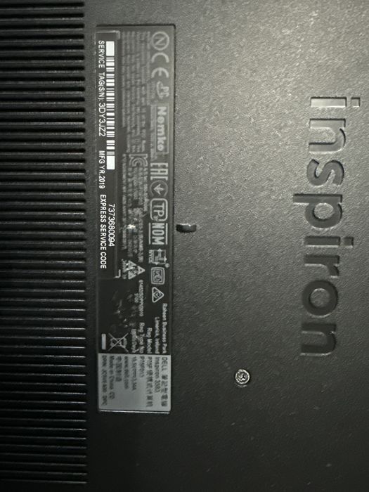 Laptop DELL Inspiron 3593