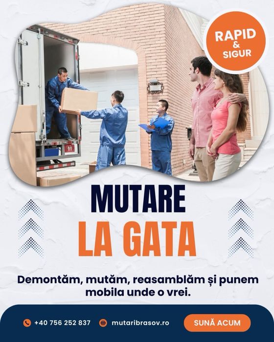 Servicii transport - Mutari/Debarasari si montaj mobila