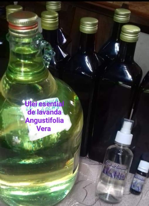 Ulei esential de lavanda Angustifolia Vera si Apa de lavanda