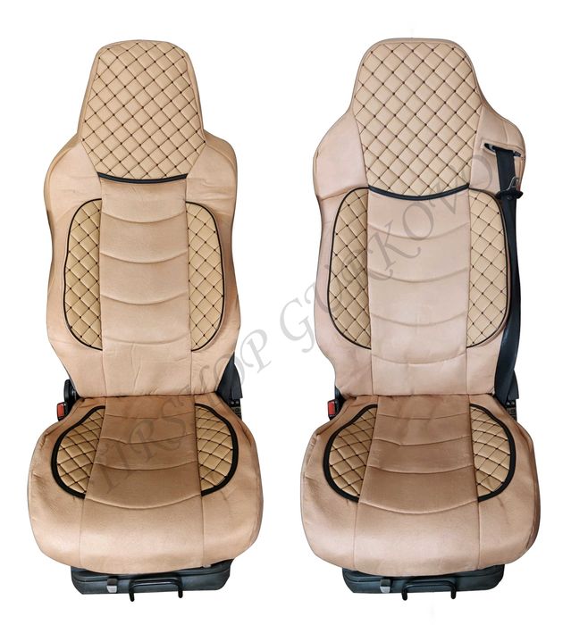 Тапицерия за камиони,кожа плюс плат MAN TGX след 2020-та година