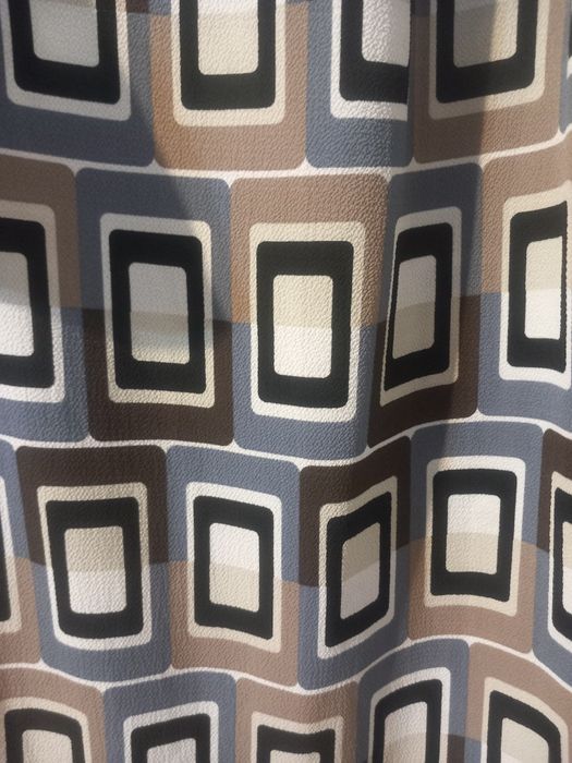 Rochie dreaptă - model geometric