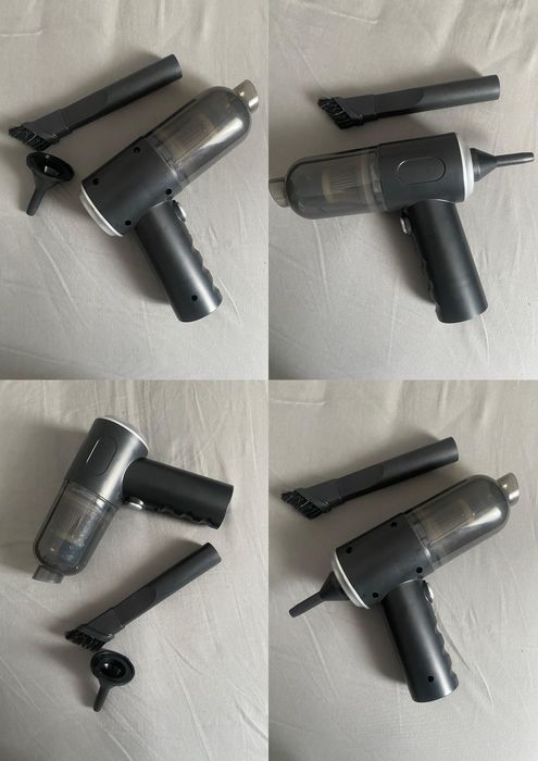 Aspirator 2-în-1 (aspirator + turbosuflantă), negru, semi-defect