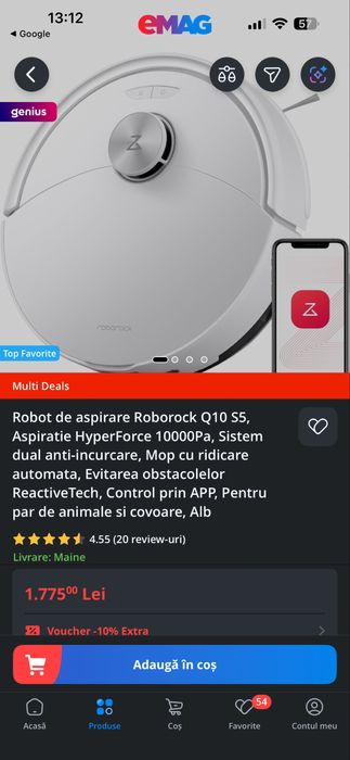 Roborock  Q10 X5 - sigilat