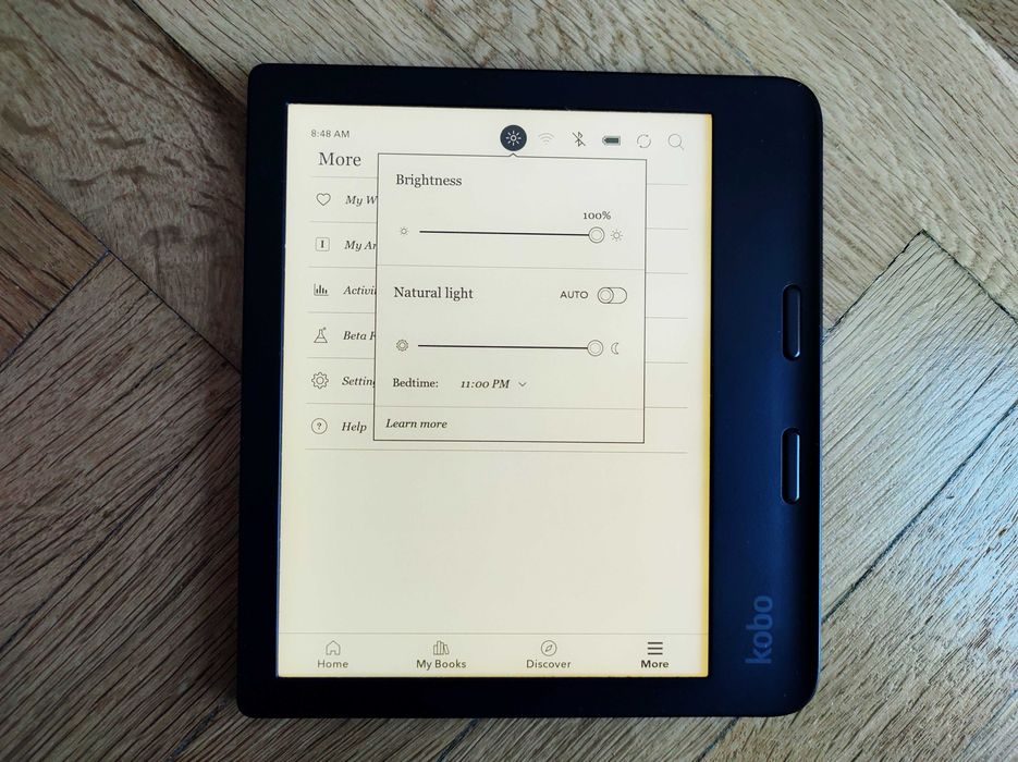 Kobo Libra 2 електронна книга с подсветка четец за книги 7" + калъф