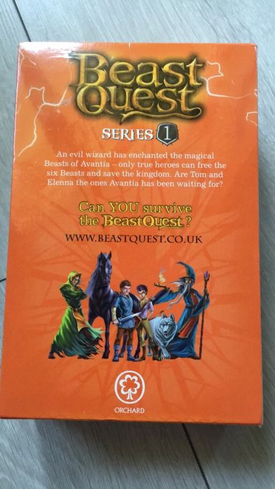Beast Quest 1+2 поредица/комплект от 12 книги за 7+