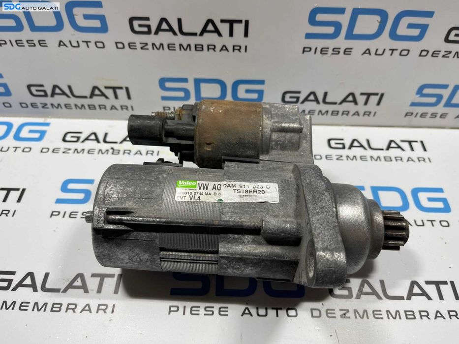Electromotor cu 12 Dinti Cutie Automata DSG Volkswagen Golf 6 PLUS 1.6 TDI CAY CAYB CAYC 2008 - 2014 Cod 0AM911023Q
