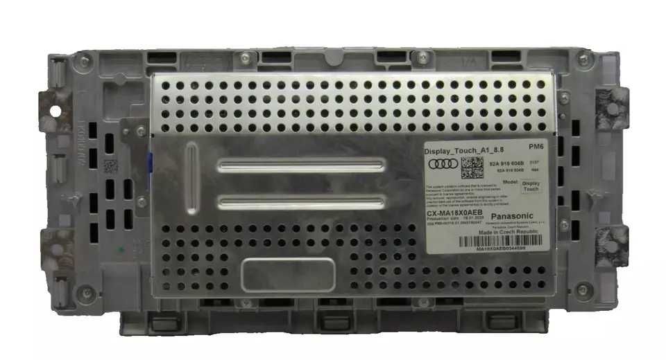 Display Audi A1 , 8.8 inch ,cod  82A 919 604B , Panasonic CX-MA18X0AEB