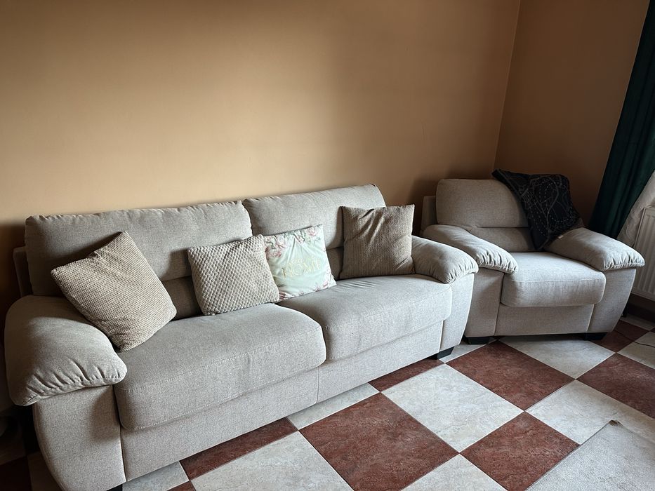 Canapea cu doua fotolii Mobexpert