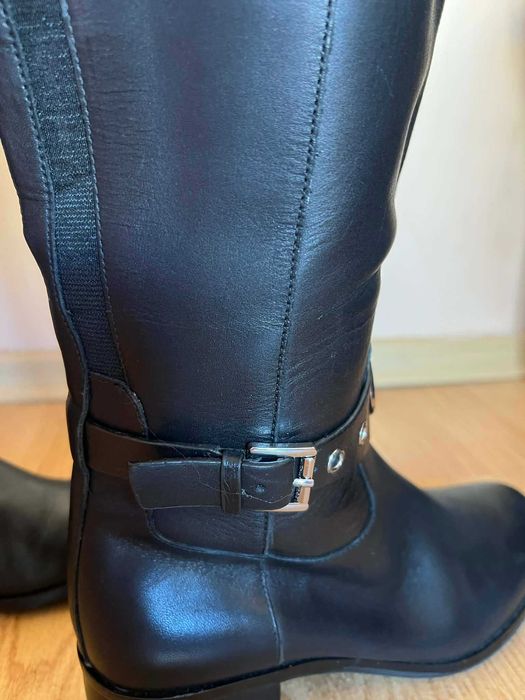 Чисто НОВИ оригинални ботуши MICHAEL KORS от естествена кожа 36 н