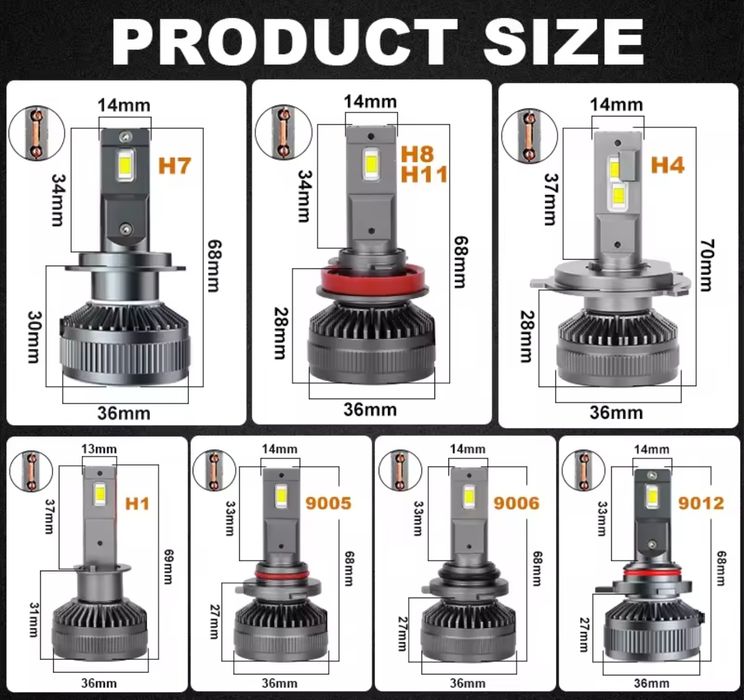 Лед крушки , Led , hir2, 9012