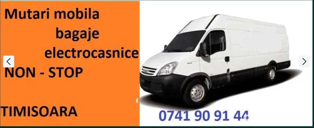 Transport marfa duba  mobila  mutari debarasare apartamente moloz