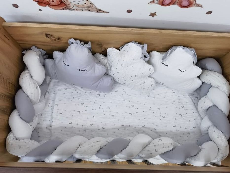 Ново Ново бебешки обиколник за кошара  в различни варианти