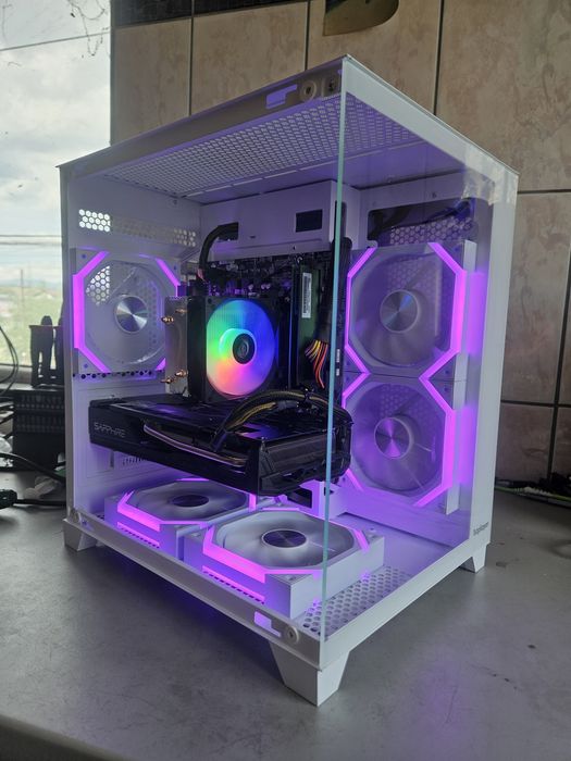 Unitate PC Gaming Ryzen 5 5500 video 8GB RX 5700 16GB DDR4 M2