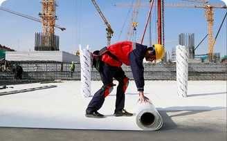 ПВХ гидроизоляционная мембрана кровельная армированная