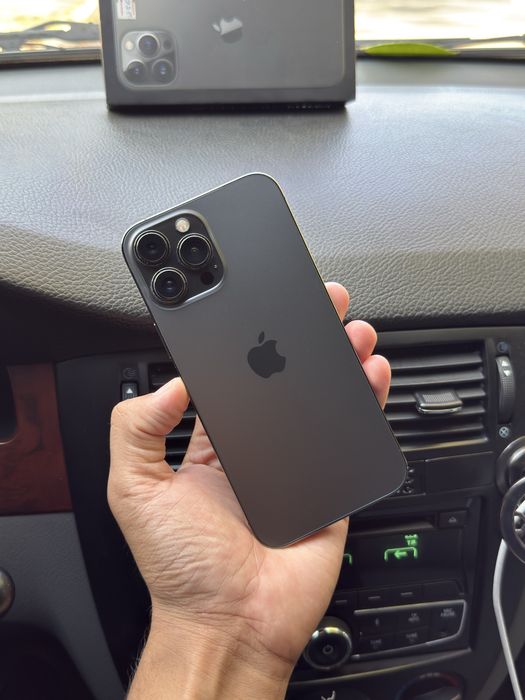 iphone 13 pro max 256 gb black karopka  dak bor