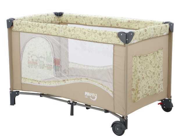 Сгъваема кошара, 2 нива -  ПОДАРЪК матрак към нея