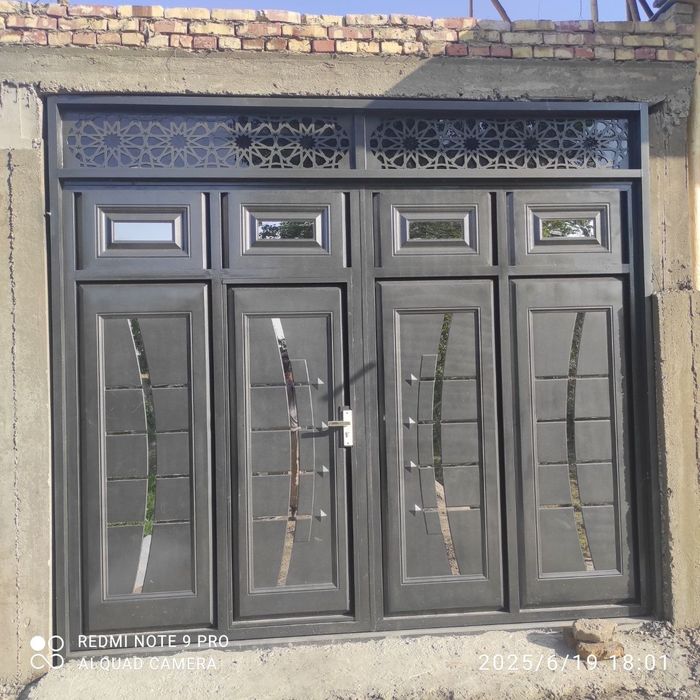 Darvoza, kachela, kravat, panjara, naves