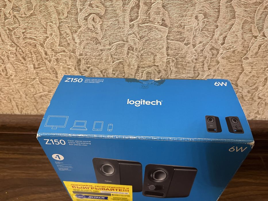 Logitech Z150 — компактные колонки, отличное звучание