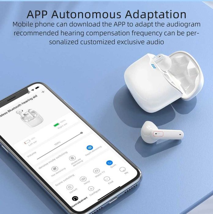 Слуховой аппарат, типа блютуз
