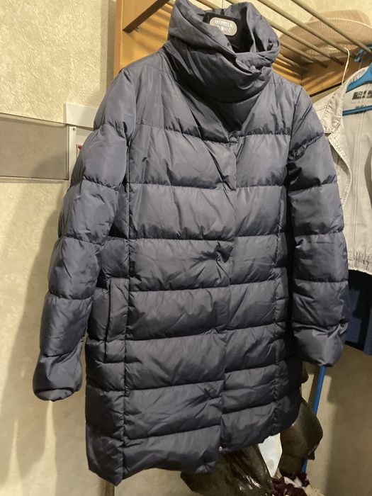 Пуховик зимний без капюшона