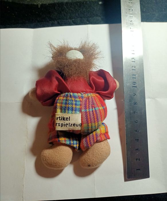 Кукла клоуна голова фарфор