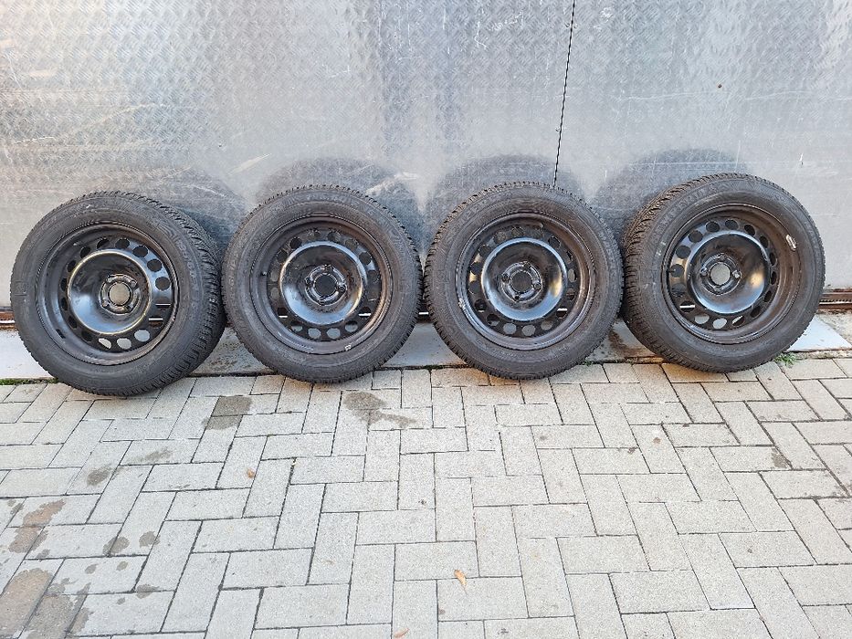 Jante originale R16 Peugeot cauciucuri 195 60 16