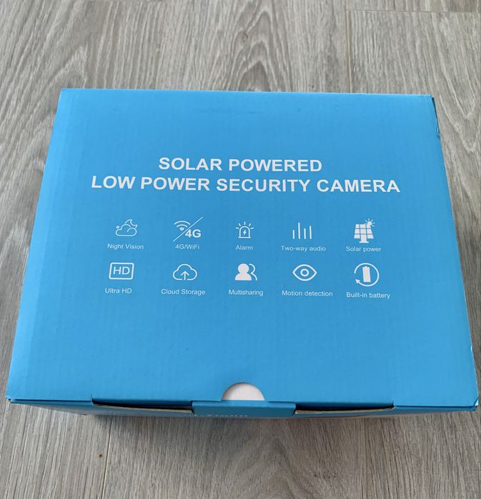 Camere noi 4g cartela sim si wifi panou solar Ultra Hd