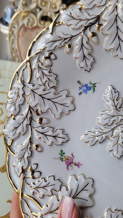 Колекционерска порцеланова Фруктиера Meissen