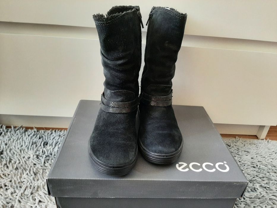 Зимние сапожки Ecco для девочки