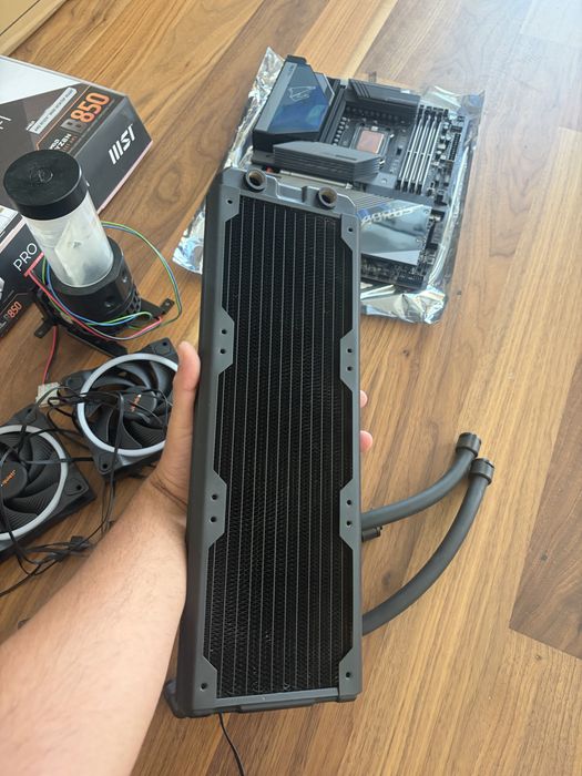 Kit 13900ks delided cu wattercooling
