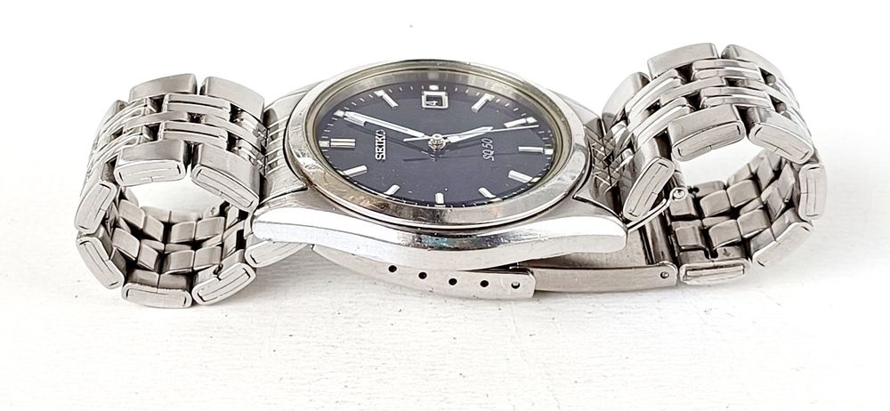 . Мъжки винтидж кварцов спортен часовник Seiko 7N42-7011