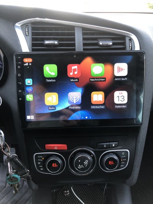 Navigatie Android Citroen C4 2013-2016 Waze YouTube GPS BT USB