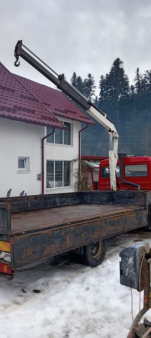 Vând iveco Fiat cu macara basculabil