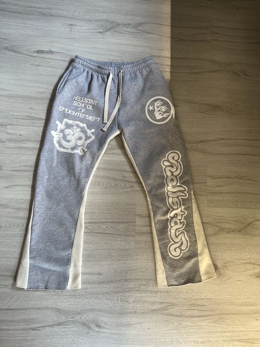 Pantaloni de trening hellstar sweatpants gri