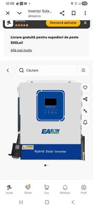 INV . 24v ,4,2 kv easun