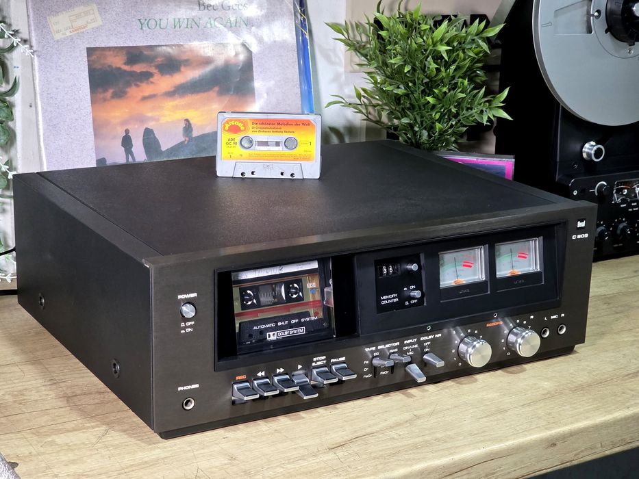 Casetofon deck DUAL C-809, vintage retro hifi , impecabil